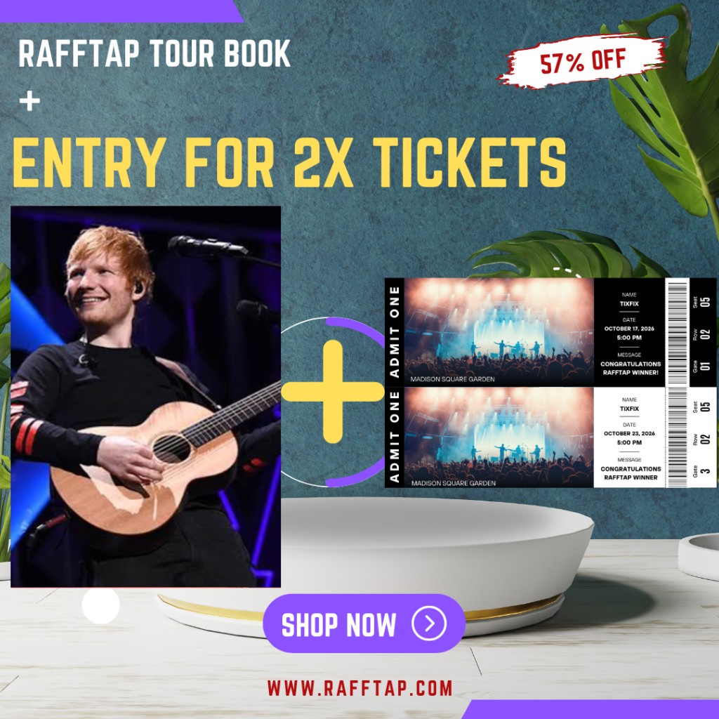 2 VIP Tickets — Ed Sheeran