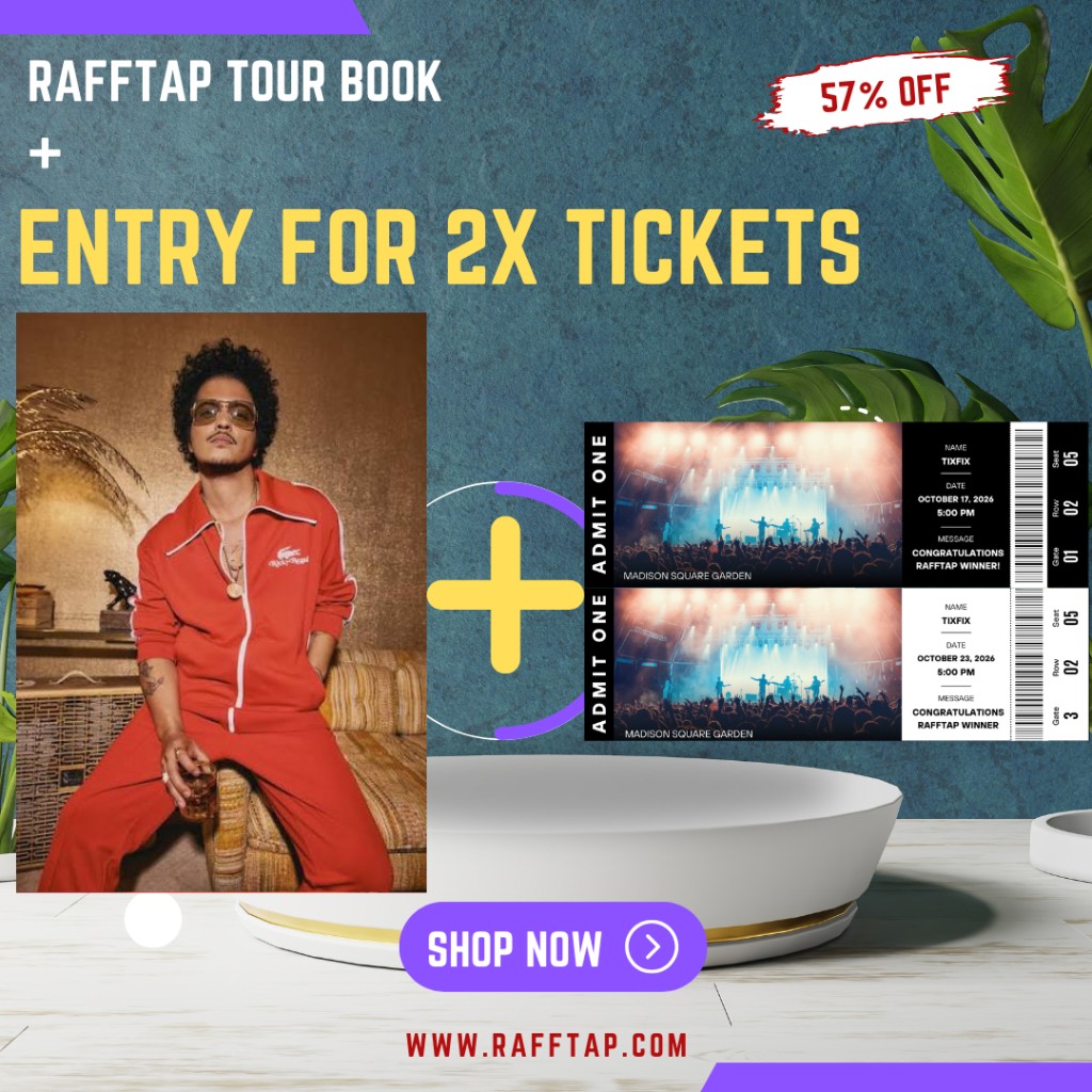2 VIP Tickets — Bruno Mars