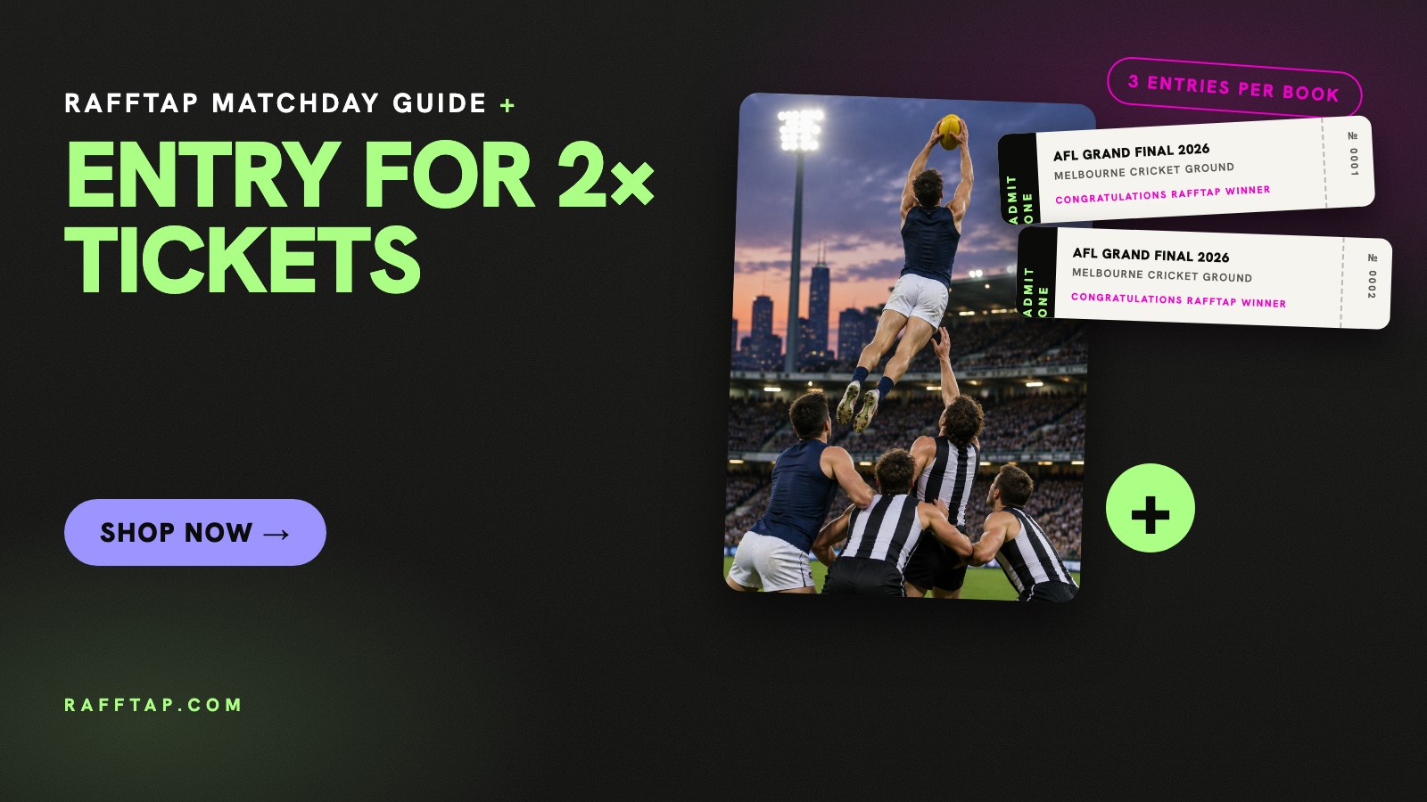 2 Tickets — AFL Grand Final 2026