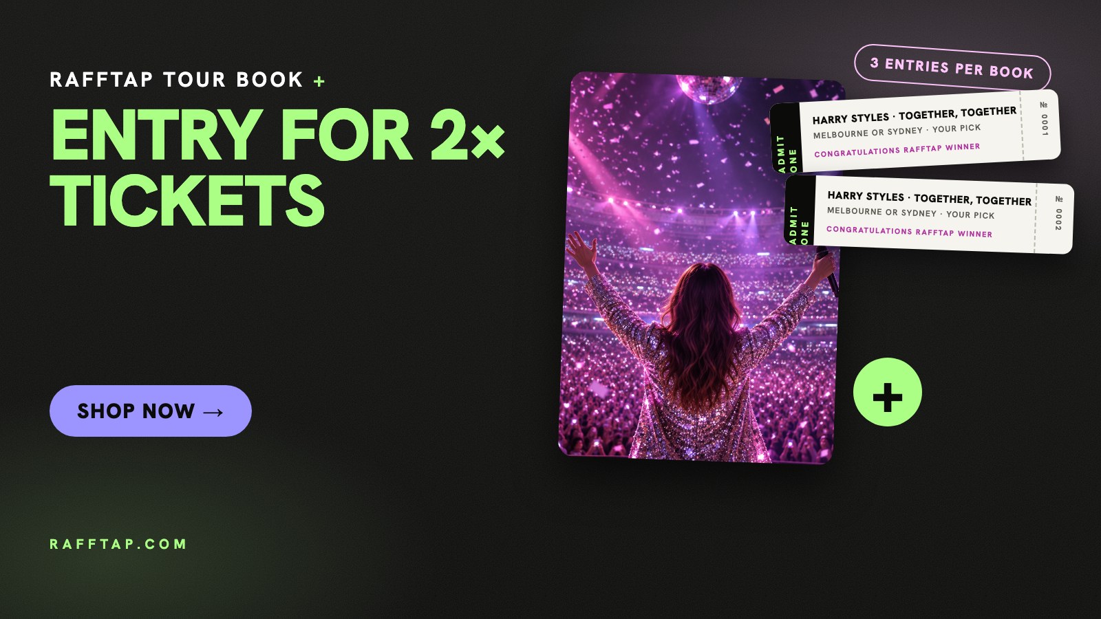 2 VIP Tickets — Harry Styles
