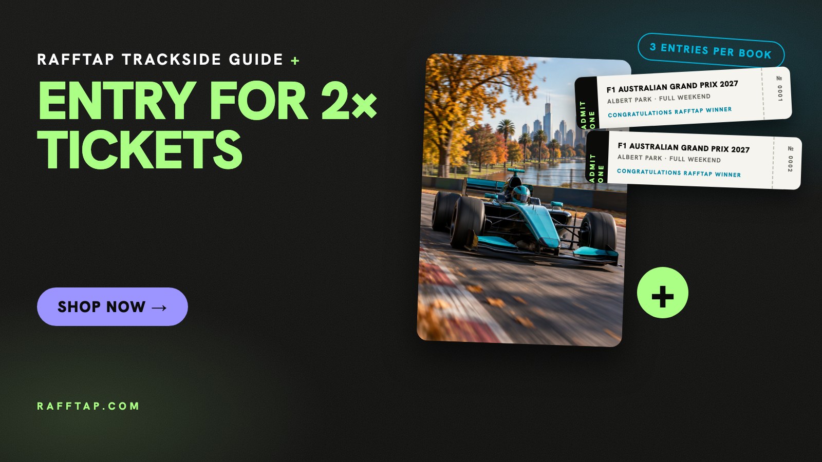 2 Weekend Passes — F1 Australian Grand Prix 2027